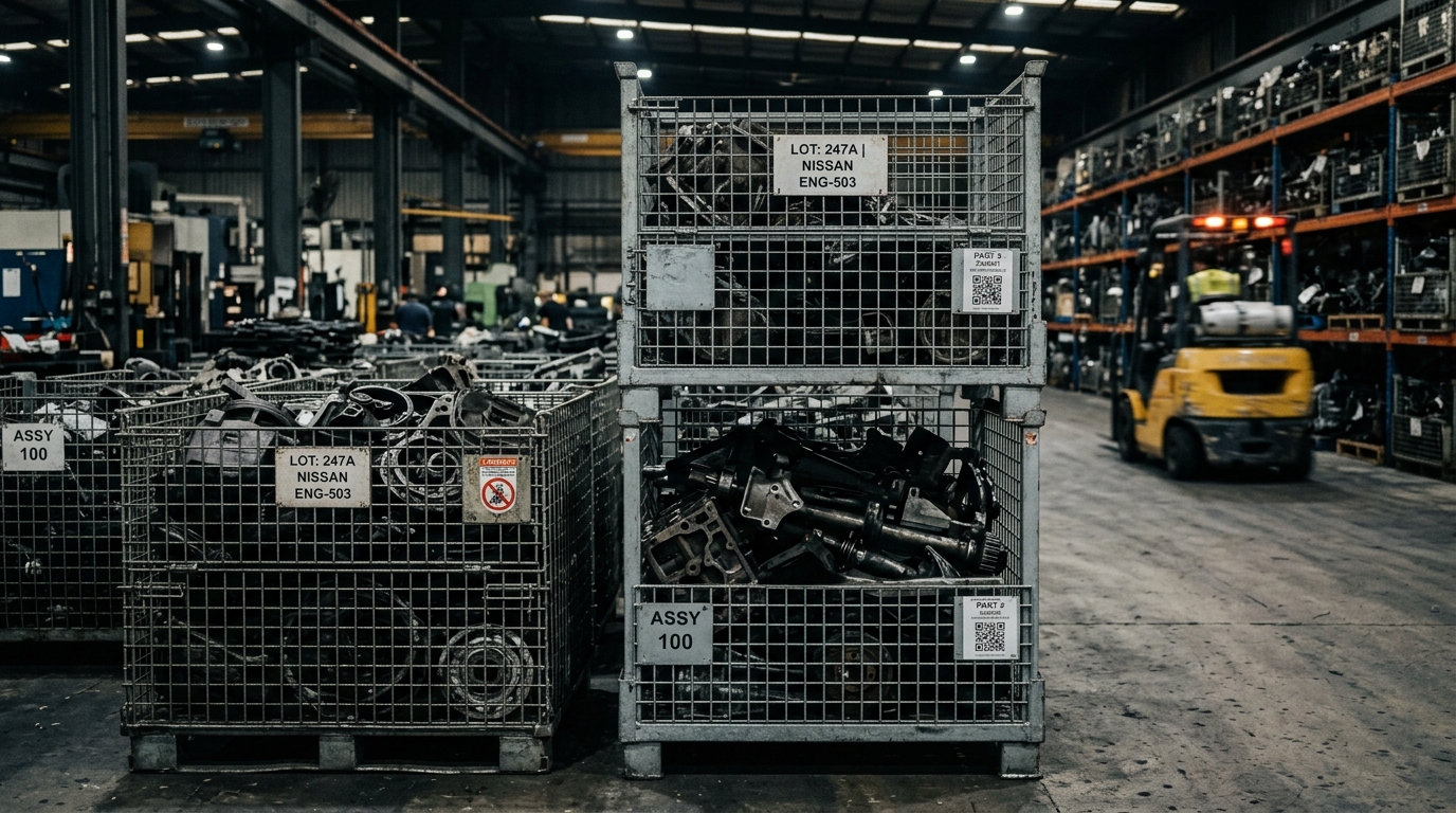 Mesh Pallets & Wire Bins by Westro Engineers Pune