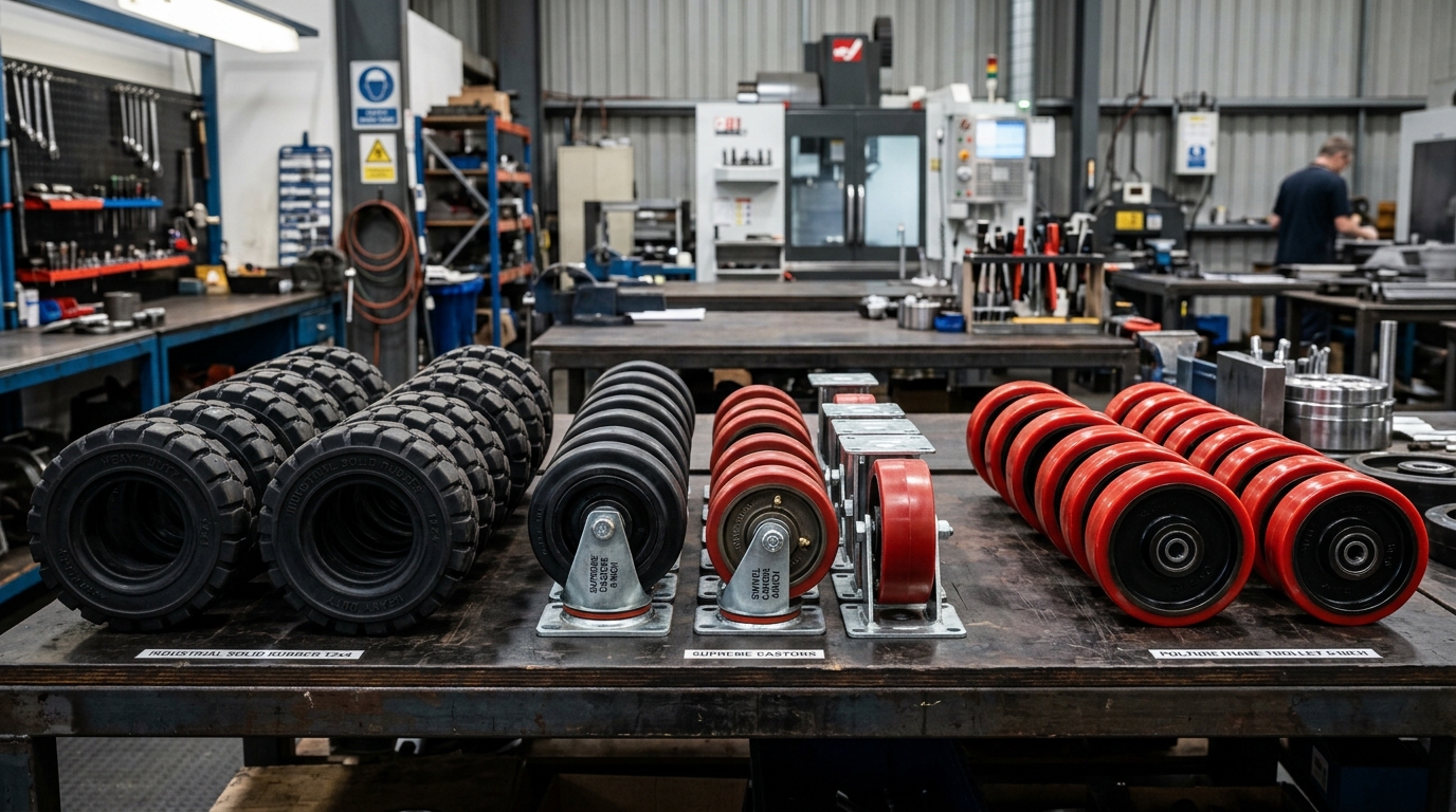 Rubber Tyres & Heavy Wheels by Westro Engineers Pune